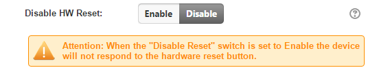 disable reset button wifi