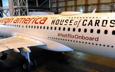 Virgin America upgrades its in-flight WiFi and partners with Netflix