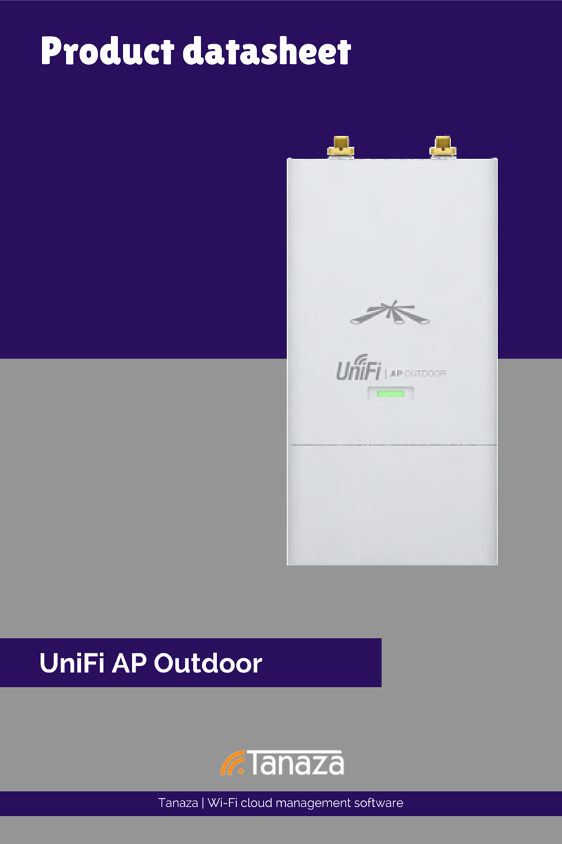 UniFi AP outdoor Ubiquiti Networks cloud management Tanaza