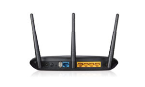 TL-WR2543ND 450Mbps Dual-Band Wireless N Gigabit Router Backside