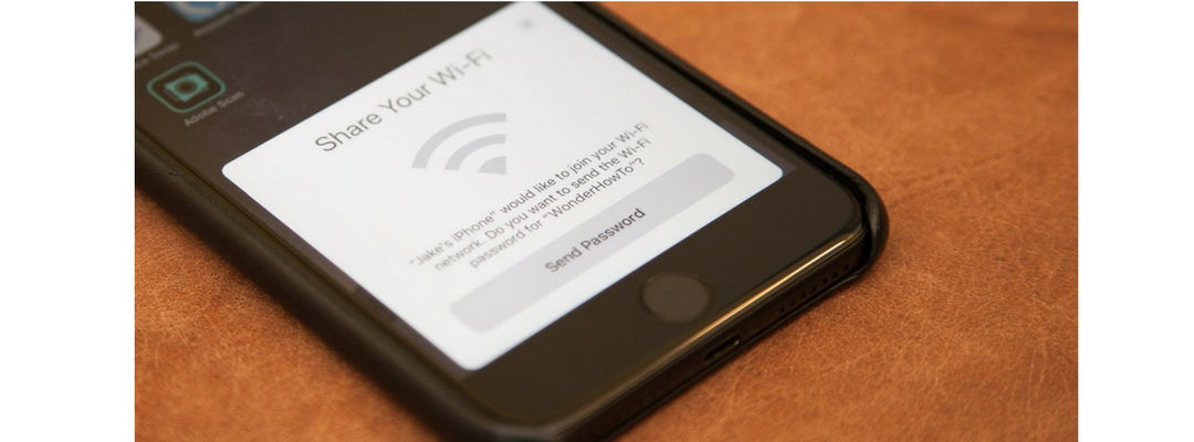 Apple launched “Share your Wi-Fi” with iOS 11